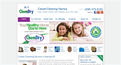 Desktop Screenshot of healthycleancarpet.com